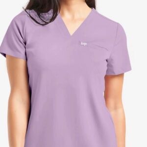 🩺 Lago Lilac Women's Scrubs - Size Large